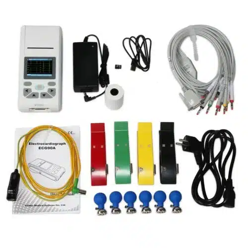 Electrocardiógrafo Portátil ECG90A CONTEC - Imagen 3