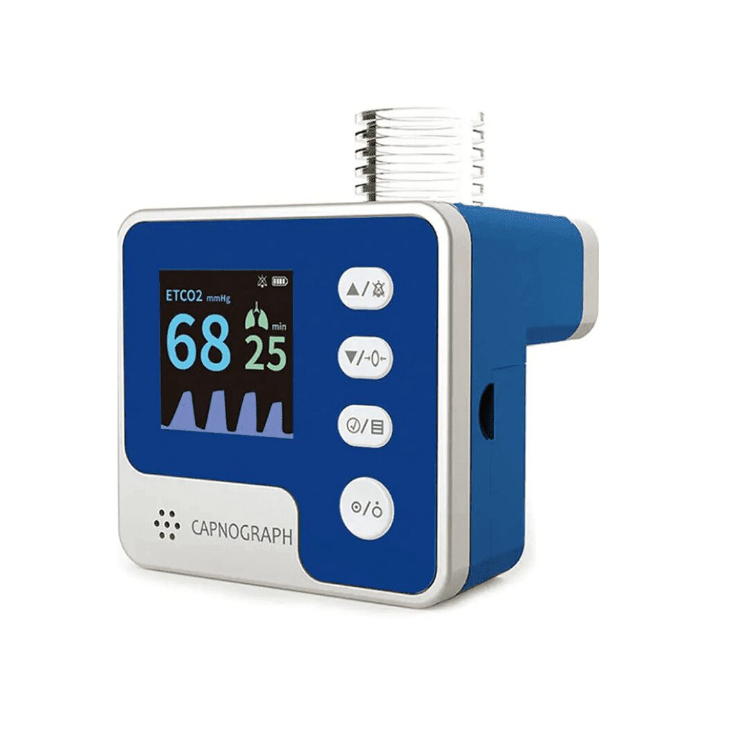Capnógrafo CA10M Portátil con Pantalla LCD y Medición de CO2 en Tiempo Real